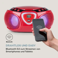 [Wiederverpackt] Roadie CD Boombox -KLarstein Verkaufsgeschäft 10038357 de 0003 logo