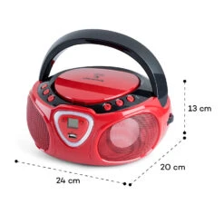 [Wiederverpackt] Roadie CD Boombox -KLarstein Verkaufsgeschäft 10038357 yy 0008 logo