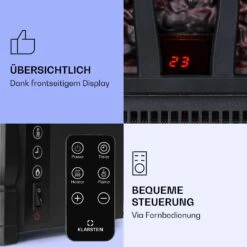 [Wiederverpackt] Kamini FXL 2G Elektrischer Kamin -KLarstein Verkaufsgeschäft 10038365 de 0003 logo