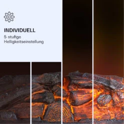 [Wiederverpackt] Kamini FXL 2G Elektrischer Kamin -KLarstein Verkaufsgeschäft 10038365 de 0005 logo