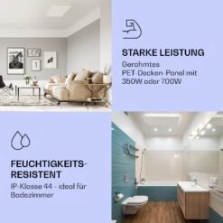 [Wiederverpackt] Wondersky Infrarotheizung Für Die Decke 700W -KLarstein Verkaufsgeschäft 10038380 de 0005 logo