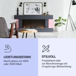 [Wiederverpackt] Studio Light & Fire 1 Smart Kamin -KLarstein Verkaufsgeschäft 10038386 de 0003 logo 1