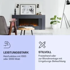 [Gebraucht] Studio Light & Fire 2 Smart Kamin -KLarstein Verkaufsgeschäft 10038388 de 0003 logo