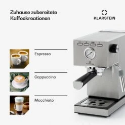 [Wiederverpackt] Pausa Espressomaker -KLarstein Verkaufsgeschäft 10038393 de 0004 usp