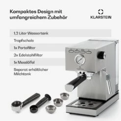 [Wiederverpackt] Pausa Espressomaker -KLarstein Verkaufsgeschäft 10038393 de 0006 usp