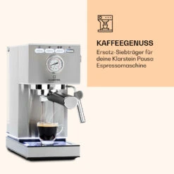 Pausa Espressomaker Siebträger 7 Pausa Espressomaker Siebträger -KLarstein Verkaufsgeschäft 10038395 de 0002 logo