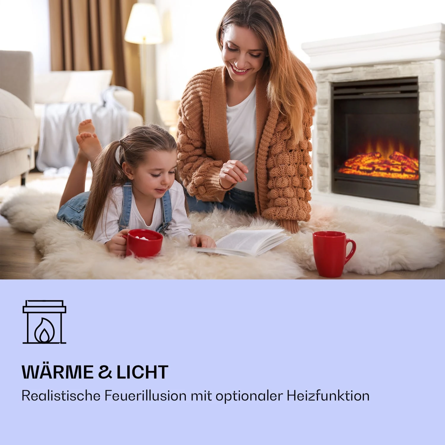 Nevis Peak Elektrischer Kamin 4 Nevis Peak Elektrischer Kamin – Bild 2