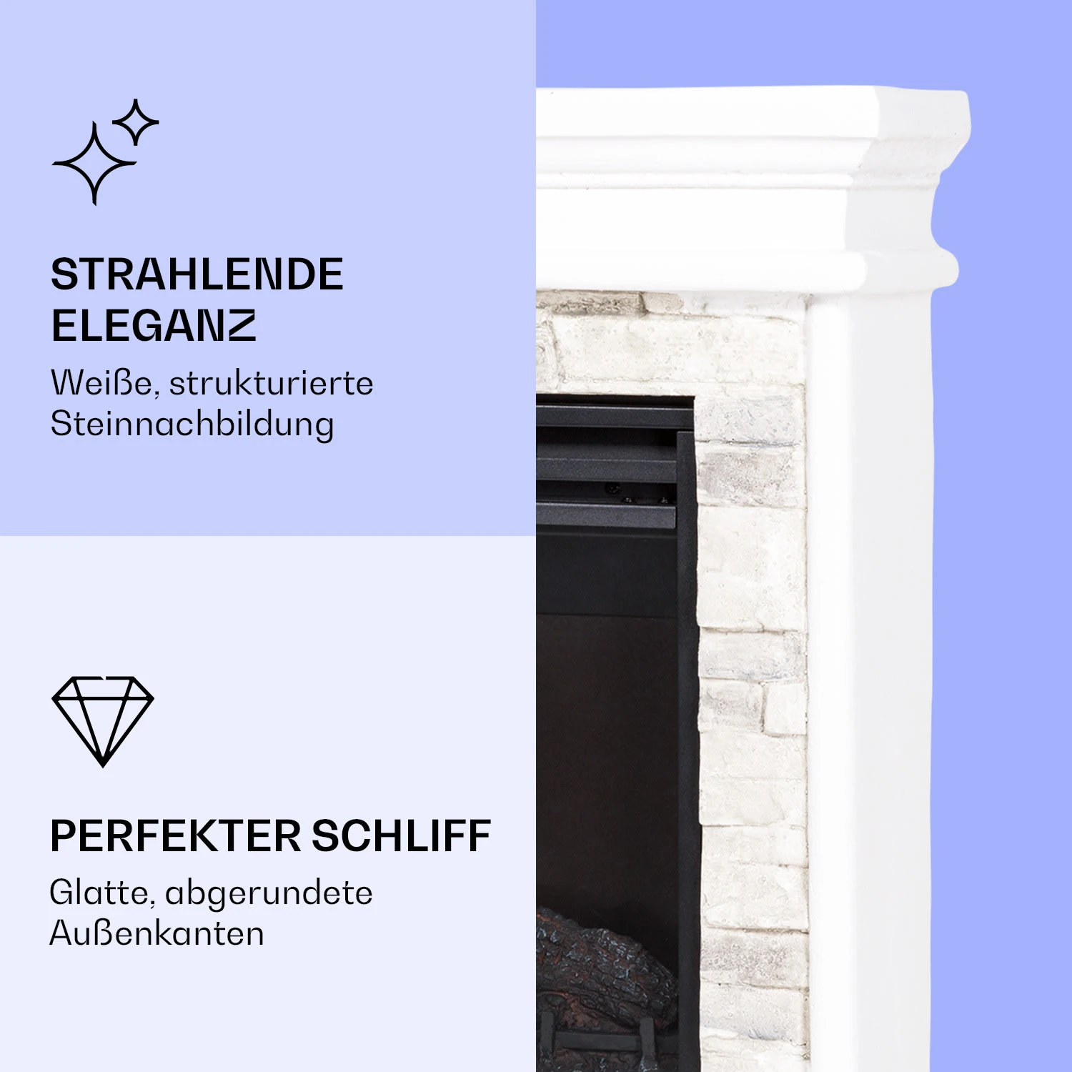 Nevis Peak Elektrischer Kamin 5 Nevis Peak Elektrischer Kamin – Bild 3