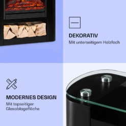 [Wiederverpackt] Studio 5 Arc Elektrokamin -KLarstein Verkaufsgeschäft 10038401 de 0005 logo 1