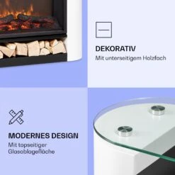 [Wiederverpackt] Studio 10 Arc Elektrokamin -KLarstein Verkaufsgeschäft 10038402 de 0005 logo