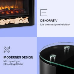 [Gebraucht] Studio 10 Arc Elektrokamin -KLarstein Verkaufsgeschäft 10038403 de 0005 logo