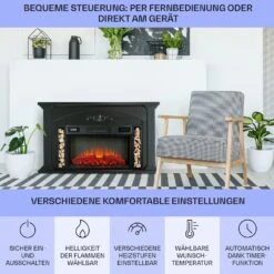 [Gebraucht] Saint Helens Elektrokamin -KLarstein Verkaufsgeschäft 10038616 de 0006 usp