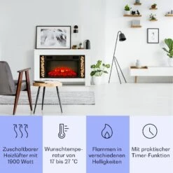 [Gebraucht] Studio Loft 2 Elektrokamin -KLarstein Verkaufsgeschäft 10038617 de 0003 usp