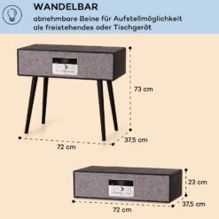 [Wiederverpackt] Julie Ann Stereoanlage -KLarstein Verkaufsgeschäft 10039055 de 0006 usp 1