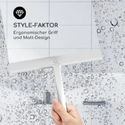 [Wiederverpackt] Blaze Duschabzieher 23 Cm -KLarstein Verkaufsgeschäft 10039057 de 0003 usp