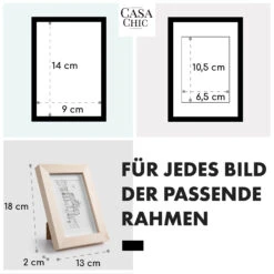 Edinburgh Bilderrahmen 3er-Set Rechteckig 14 X 9 Cm -KLarstein Verkaufsgeschäft 10039276 de 0005 usp 1