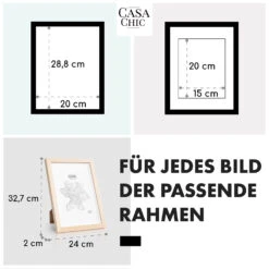 [Wiederverpackt] Edinburgh Bilderrahmen Rechteckig A4 28,8 X 20 Cm -KLarstein Verkaufsgeschäft 10039277 de 0005 usp 1