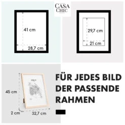 [Wiederverpackt] Edinburgh Bilderrahmen Rechteckig A3 41 X 28,7 Cm -KLarstein Verkaufsgeschäft 10039278 de 0005 usp