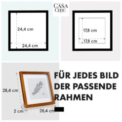 Bristol Bilderrahmen 25 X 25 Cm -KLarstein Verkaufsgeschäft 10039322 de 0005 usp