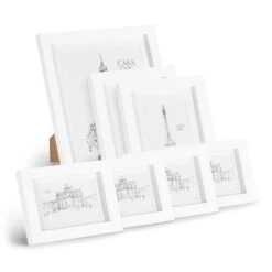 [Wiederverpackt] Chalcot Bilderrahmen 7er-Set