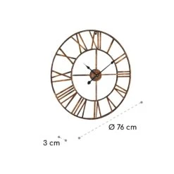 [Wiederverpackt] Queensway 80 Wanduhr -KLarstein Verkaufsgeschäft 10039367 yy 0007 logo