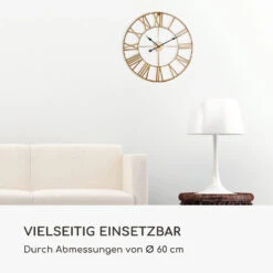 [Wiederverpackt] Queensway 60 Wanduhr -KLarstein Verkaufsgeschäft 10039371 de 0006 logo