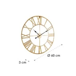 [Wiederverpackt] Queensway 60 Wanduhr -KLarstein Verkaufsgeschäft 10039371 yy 0007 logo