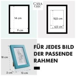 Clapton Bilderrahmen 3er-Set Rechteckig 14 X 9 Cm -KLarstein Verkaufsgeschäft 10039387 de 0005 usp