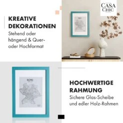 [Wiederverpackt] Clapton Bilderrahmen Rechteckig DIN A4 28,7 X 20 Cm -KLarstein Verkaufsgeschäft 10039388 de 0003 usp