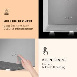 [Wiederverpackt] Monumenta Wandabzugshaube -KLarstein Verkaufsgeschäft 10039394 de 0005 logo