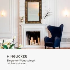 [Wiederverpackt] Manresa Wandspiegel 90 X 60 Cm -KLarstein Verkaufsgeschäft 10039418 de 0005 logo