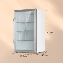Beersafe XXL Crystal White Getränkekühlschrank Mit Glastür 80 Liter 12 Beersafe XXL Crystal White Getränkekühlschrank Mit Glastür 80 Liter -KLarstein Verkaufsgeschäft 10039424 yy 0005 logo