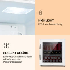 Beersafe L Quartz Getränkekühlschrank Mit Glastür 47 Liter -KLarstein Verkaufsgeschäft 10039426 de 0004 logo