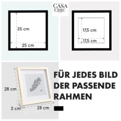 [Wiederverpackt] York Bilderrahmen 25 X 25 Cm -KLarstein Verkaufsgeschäft 10039458 de 0005 usp 2