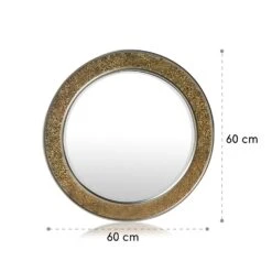 [Wiederverpackt] Cheyne Wandspiegel Holzrahmen Rund Ø 60 Cm -KLarstein Verkaufsgeschäft 10039462 yy 0007 logo