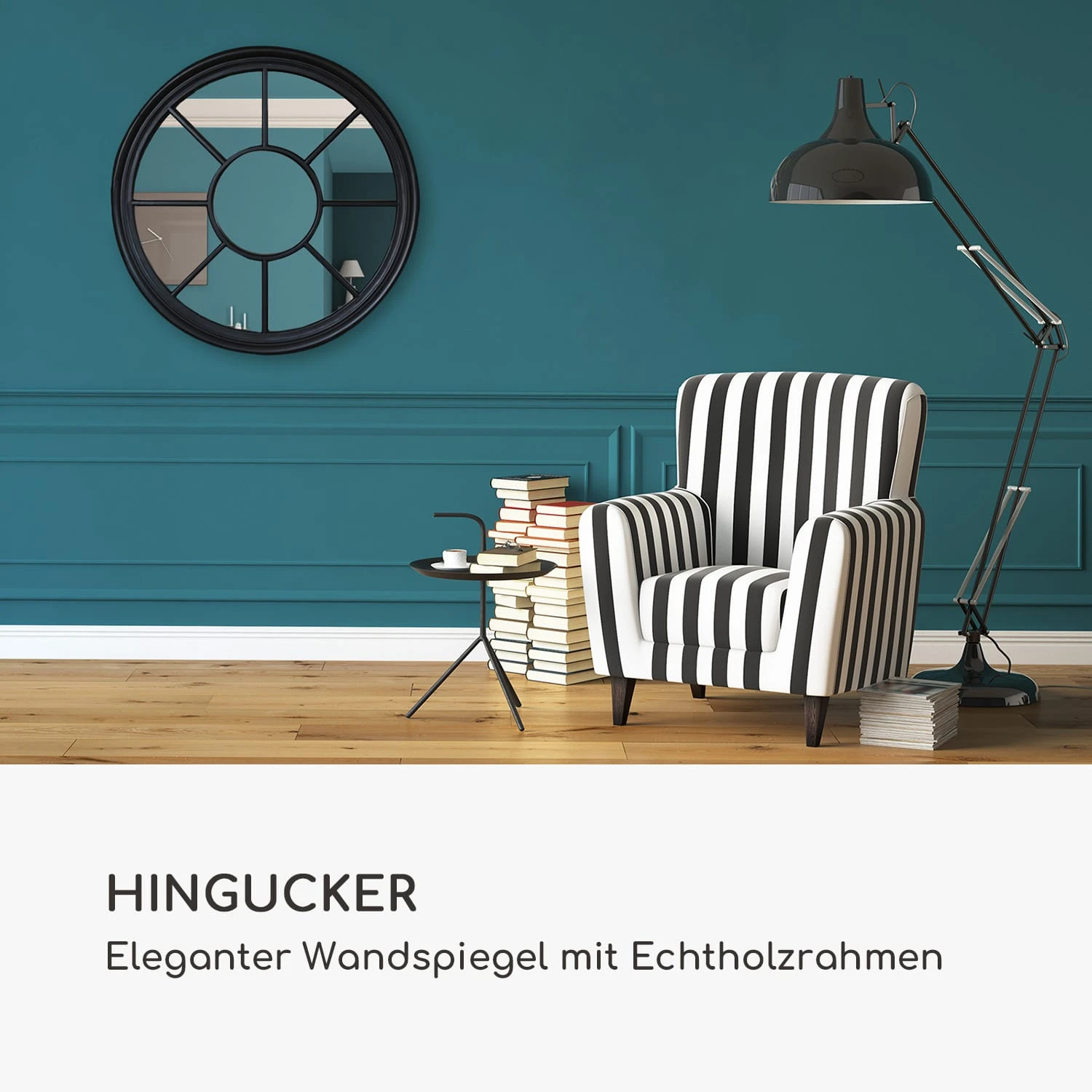 Leeds Wandspiegel Ø 90 Cm 4 Leeds Wandspiegel Ø 90 Cm – Bild 2