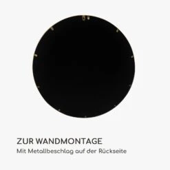 [Gebraucht] Berkeley Wandspiegel Metallrahmen Rund  Ø 80 Cm -KLarstein Verkaufsgeschäft 10039502 de 0005 logo