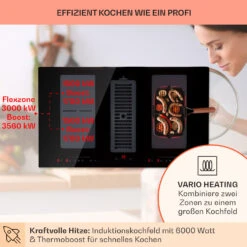 [Gebraucht] Full House Down Air System Induktionsherd + Dunstabzugshaube -KLarstein Verkaufsgeschäft 10039858 de 0004 logo