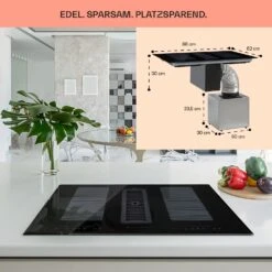 [Gebraucht] Full House Down Air System Induktionsherd + Dunstabzugshaube -KLarstein Verkaufsgeschäft 10039858 de 0007 logo