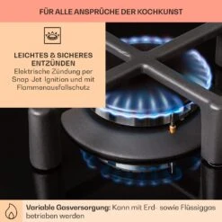 [Gebraucht] Illuminosa Domino Gaskochfeld -KLarstein Verkaufsgeschäft 10039896 de 0005 usp 1