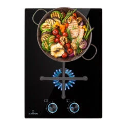 [Gebraucht] Illuminosa Domino Gaskochfeld