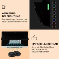 [Gebraucht] Aurora Eco 90 Dunstabzugshaube -KLarstein Verkaufsgeschäft 10039929 de 0004 logo