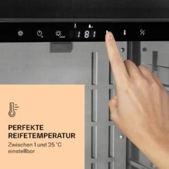 Steakhouse Pro 98 Onyx Fleischreifeschrank -KLarstein Verkaufsgeschäft 10039934 de 0004 logo