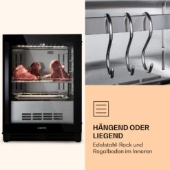 Steakhouse Pro 98 Onyx Fleischreifeschrank -KLarstein Verkaufsgeschäft 10039934 de 0005 logo
