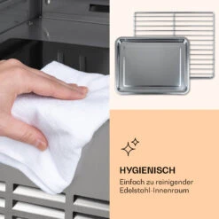 Steakhouse Pro 98 Onyx Fleischreifeschrank -KLarstein Verkaufsgeschäft 10039934 de 0007 logo