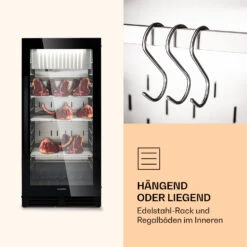 Steakhouse Pro 233 Onyx Fleischreifeschrank 15 Steakhouse Pro 233 Onyx Fleischreifeschrank -KLarstein Verkaufsgeschäft 10039936 de 0005 logo