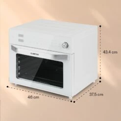 [Wiederverpackt] Vigor Air Heißluftfritteuse -KLarstein Verkaufsgeschäft 10039941 yy 0008 dimensions