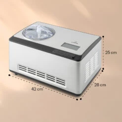 Dolce Bacio Smart Eiscremebereiter -KLarstein Verkaufsgeschäft 10040048 yy 0008 dimensions