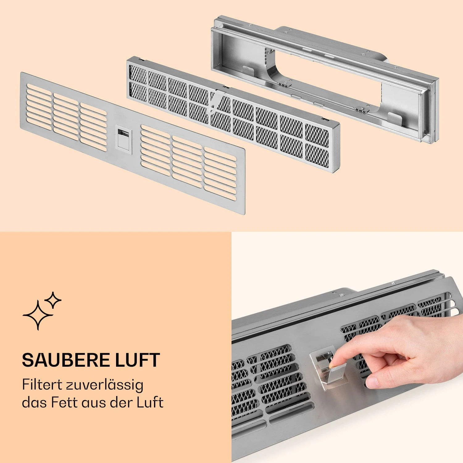 Fettfilter Für Dunstabzugshaube (Full-House, Chef-Fusion, Brisa) 5 Fettfilter Für Dunstabzugshaube (Full-House, Chef-Fusion, Brisa) – Bild 3