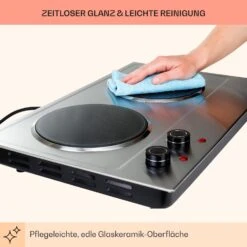 Ramsey Doppel-Kochfeld -KLarstein Verkaufsgeschäft 10040070 de 0008 usp 1